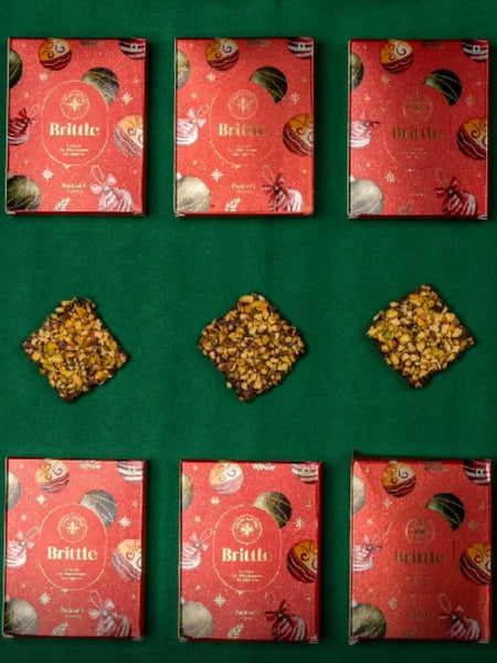 Cacao Springs Christmas Almond Praline - 6 pcs