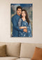 Personalized Toony Cartoon Acrylic Couple Wall Frame
