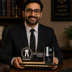 Personalized Advocate LED Visiting Card Holder