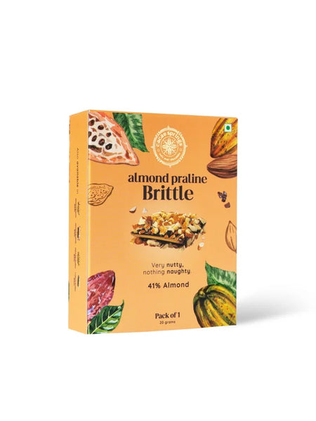Cacao Springs Almond Praline Brittle 6 pc