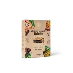 Cacao Springs Almond Brownie Brittle 6 pc