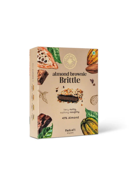 Cacao Springs Almond Brownie Brittle 6 pc