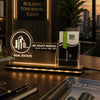 Personalized Architecture LED Visiting Card Holder