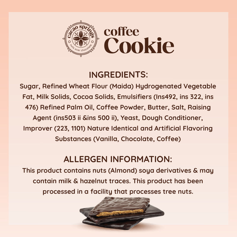 Cacao Springs Coffee Cookies