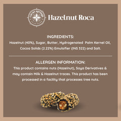 Cacao Springs Hazelnut Roca 60gm(5pcs)