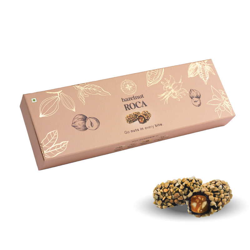 Cacao Springs Hazelnut Roca 60gm(5pcs)