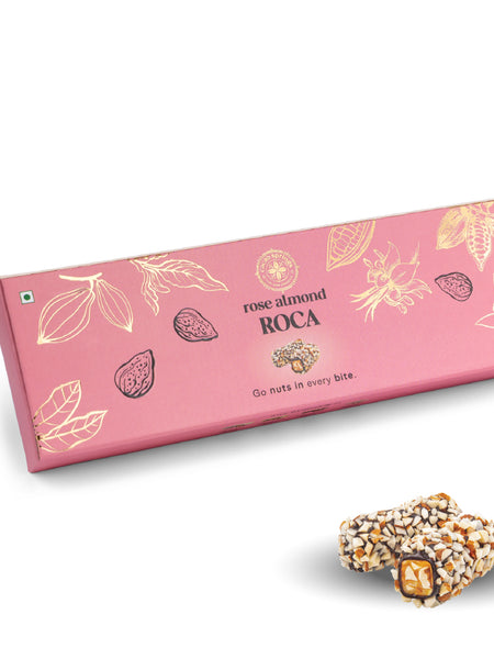 Cacao Springs Rose Almond Roca 60gm(5pcs)