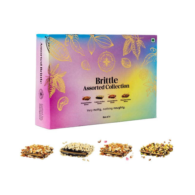 Cacao Springs Assorted Brittle Collection 8pc