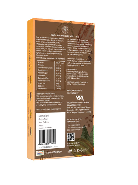 Cacao Springs Almond Praline Brittle 3pc