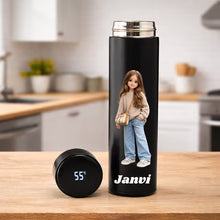 Personalized LED Temperature Water Bottle