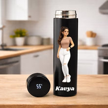 Personalized LED Temperature Water Bottle