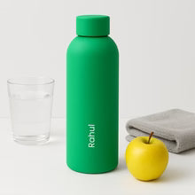 Custom Green Matte Stainless Steel Water Bottle