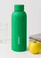 Custom Green Matte Stainless Steel Water Bottle