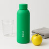 Custom Green Matte Stainless Steel Water Bottle