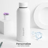Custom White Matte Stainless Steel Water Bottle