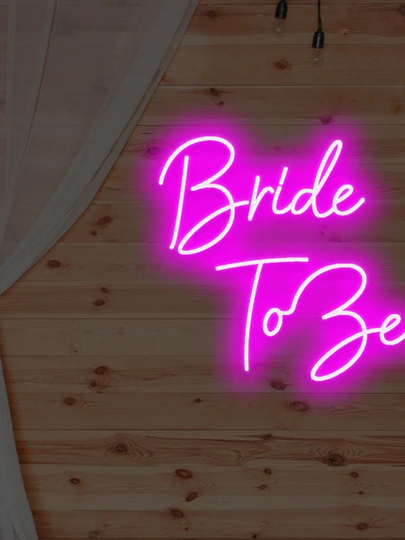 Bride To Be Neon Sign Light