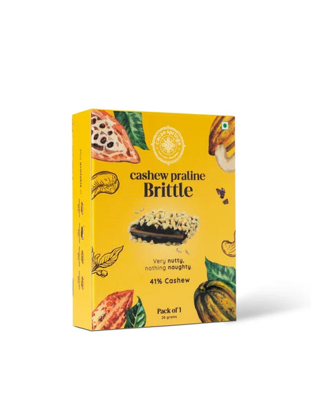 Cacao Springs Cashew Praline Brittle 6 pc