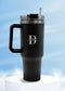 Personalized Stainless Steel Tumbler With Straw