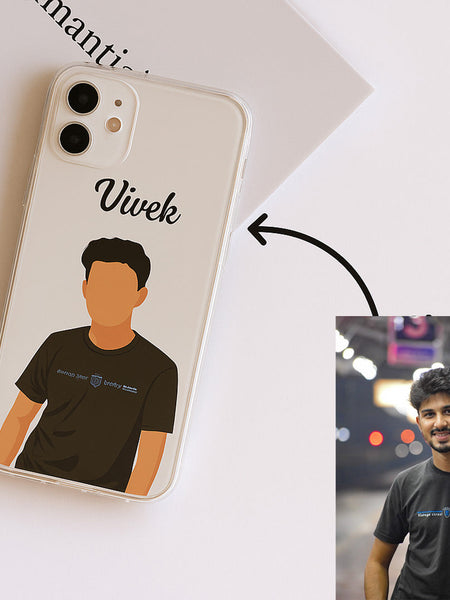 Custom Illustrated Name Phone Case