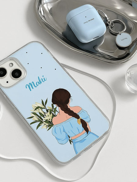 Custom Illustrated Name Phone Case
