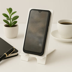 Personalized Couple White Acrylic Mobile Stand