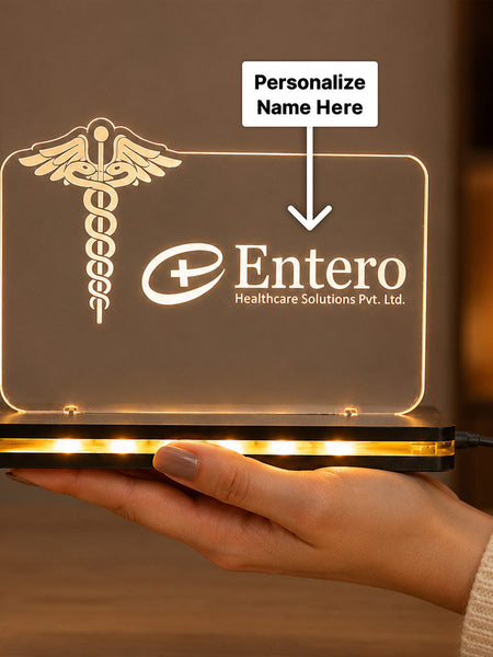 Personalized Healthcare LED Acrylic Name Plate