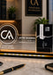 Personalized Chartered Accountant LED Acrylic Business Card Holder