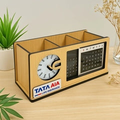 Custom Wooden Desk Calendar