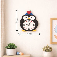 Cute Penguin Kids Wall Clock 12