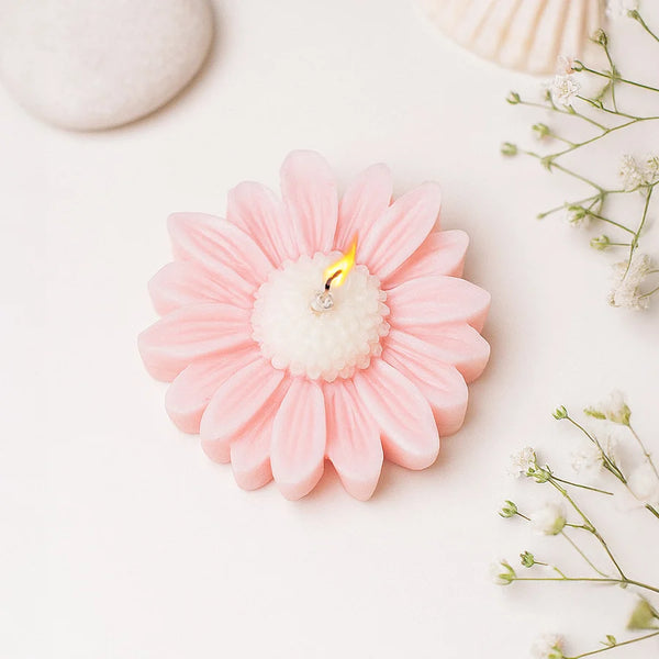 Flower Blossom Aromatic Candle – Set of 5