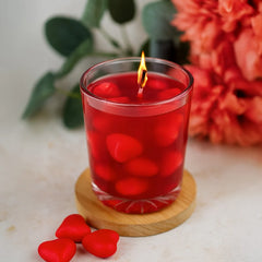Glass Jar Gel Wax Candle