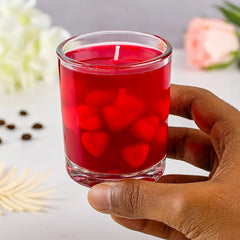 Glass Jar Gel Wax Candle