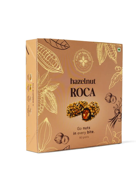 Cacao Springs Hazelnut Roca 180gm(15pcs)