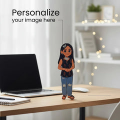 Personalized Illustrated Art Table Stand – 3×9