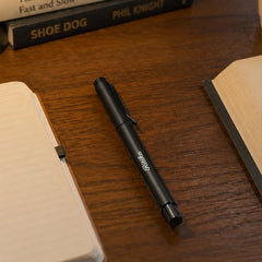 Personalized Black Pen | Sleek Writing Gift for Professionals & Students