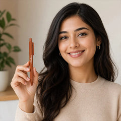 Personalized Tan Brown Pen| Elegant Writing Gift for Daily Use