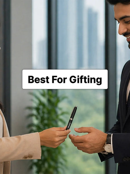 Personalized Matte Black Pen | Elegant Writing Gift for Professionals