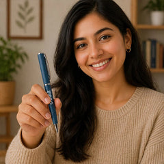 Personalized Matte Blue Pen | Premium Writing Gift for Professionals