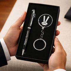 Personalized Advocate Pen & Keychain Gift Set