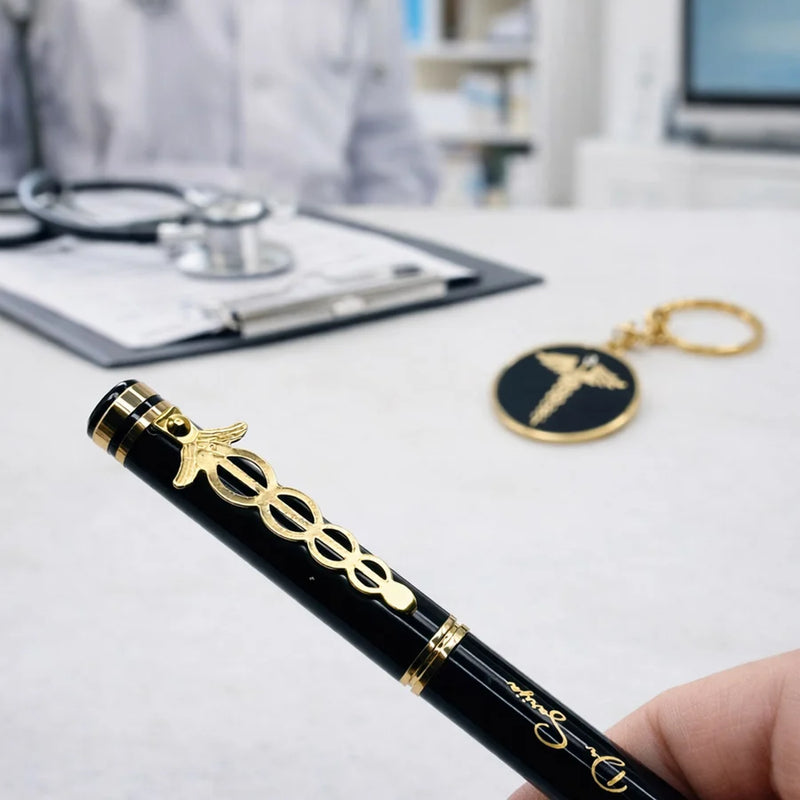 Personalized Doctor Pen & Keychain Gift Set