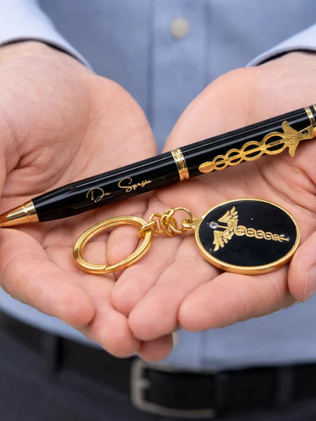 Personalized Doctor Pen & Keychain Gift Set