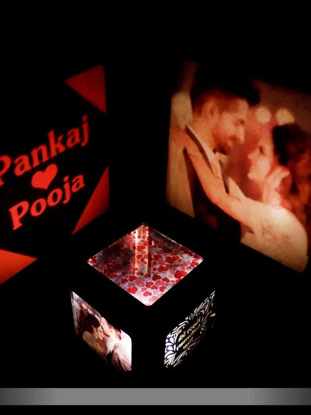 Customize Wedding Photo Shadow Box