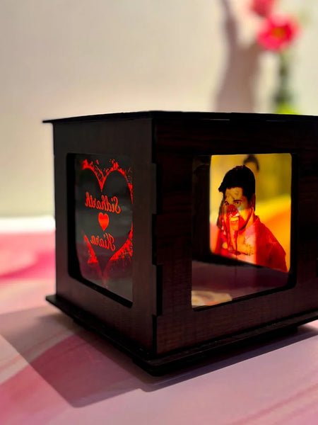 Personalized Valentine’s Gift - Photo Shadow Box