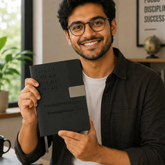 Personalized Executive Diary with Custom Text Engraving | Premium Hardbound Journal Gift for Professionals, Office Use & Corporate Gifting -A5