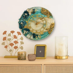 Handcrafted Luxury Resin Wall Clock