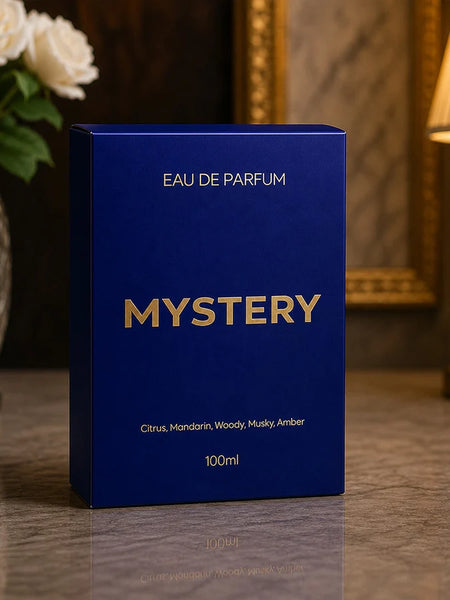 Personalized Gabru Mystery Eau De Parfum with Custom Name | Premium Long-Lasting Perfume Gift for Men | 100ml