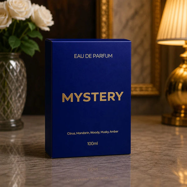 Personalized Gabru Mystery Eau De Parfum with Custom Name | Premium Long-Lasting Perfume Gift for Men | 100ml