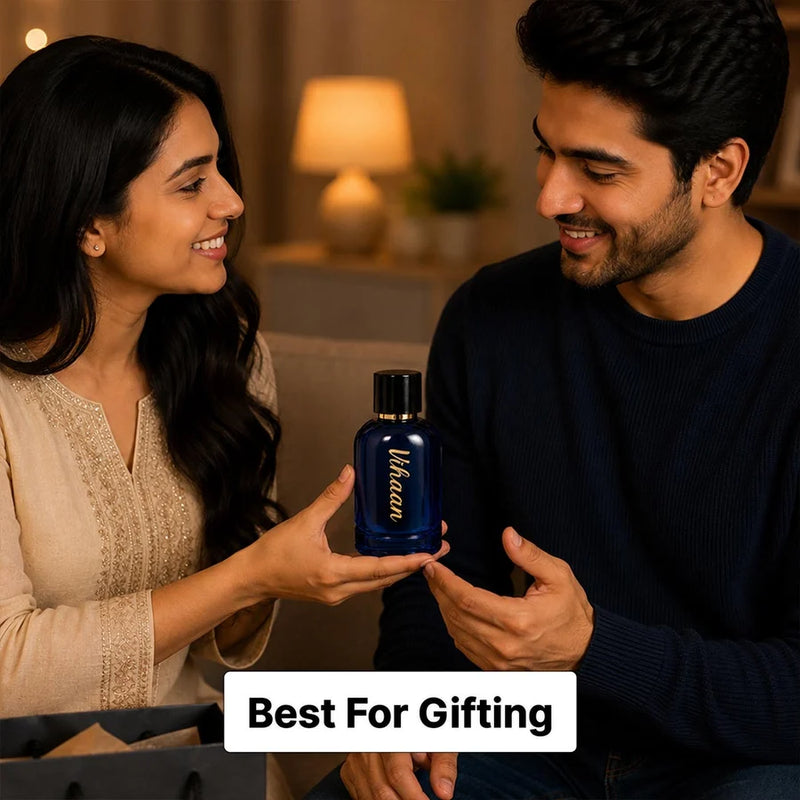 Personalized Gabru Mystery Eau De Parfum with Custom Name | Premium Long-Lasting Perfume Gift for Men | 100ml