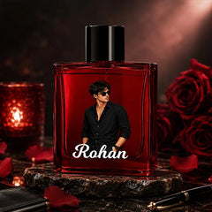 Personalized Park Avenue EDGE Eau De Parfum with Custom Photo & Name | Luxury Long-Lasting Perfume Gift for Men | 100ml