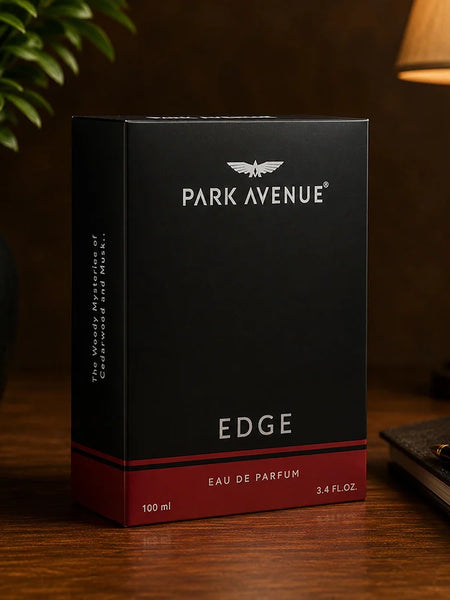 Personalized Park Avenue EDGE Eau De Parfum with Custom Photo & Name | Luxury Long-Lasting Perfume Gift for Men | 100ml